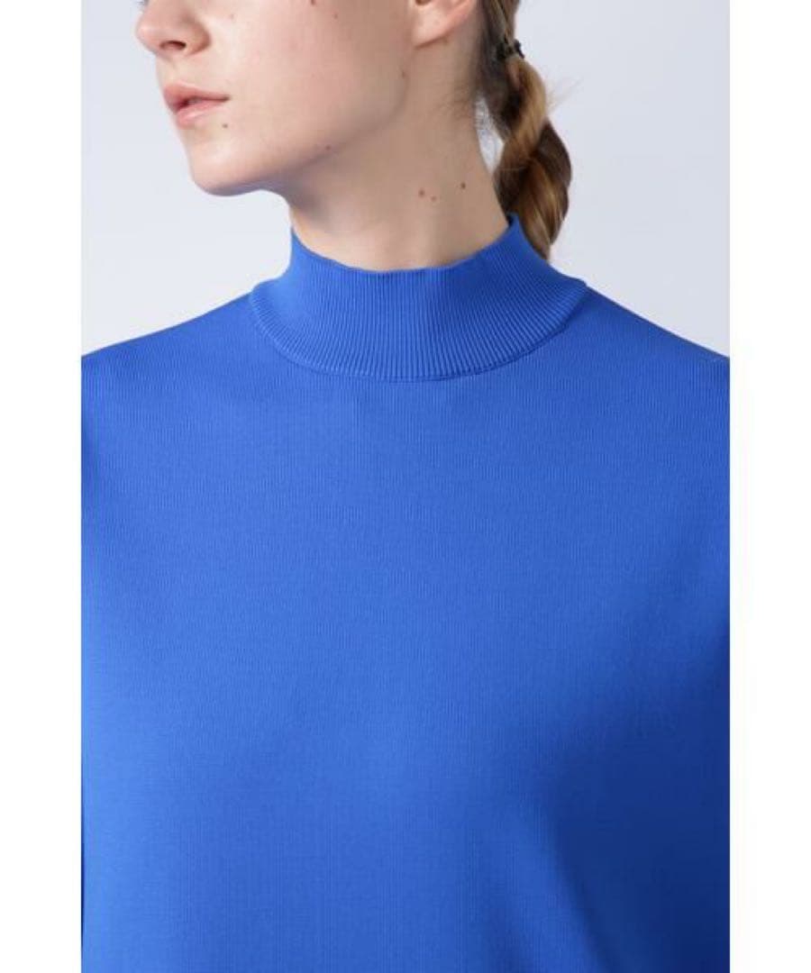 2023★アドーア　エアリーストレッチニットワンピース★黒