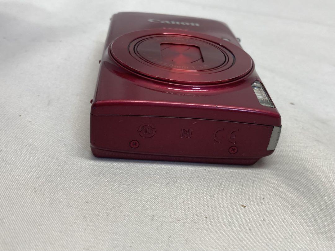 Canon Digital Camera IXY 190 Red 10x optical zoom IXY190RE