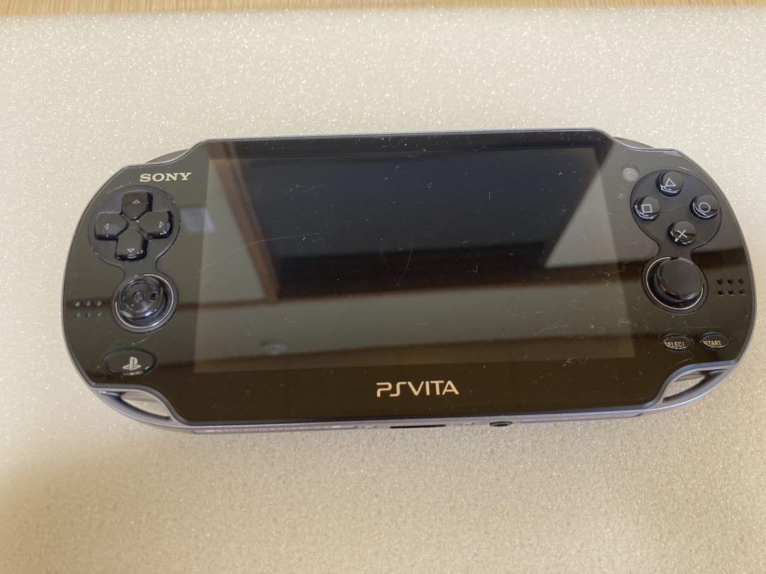 PSVita クリスタル・ブラック 3G/Wi-Fiモデル PCH-1100＋α
