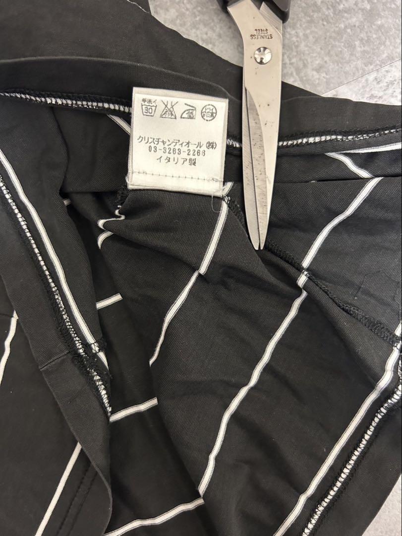 dior homme ポロシャツ　エディスリマン　07ss ボーダー