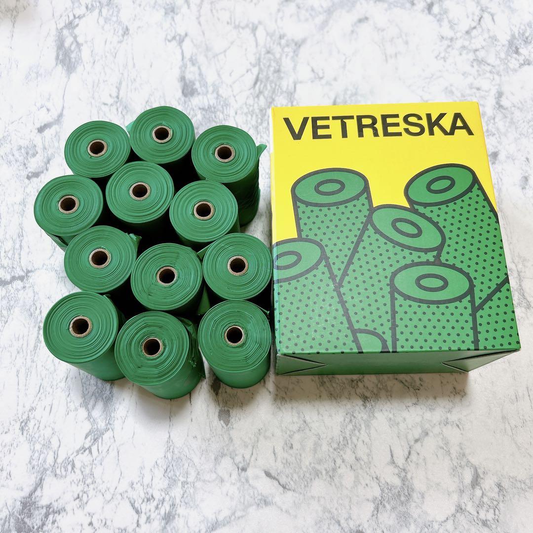 VETRESKA ベトレスカ 大 エチケット袋 防臭袋 12ロール 画像1