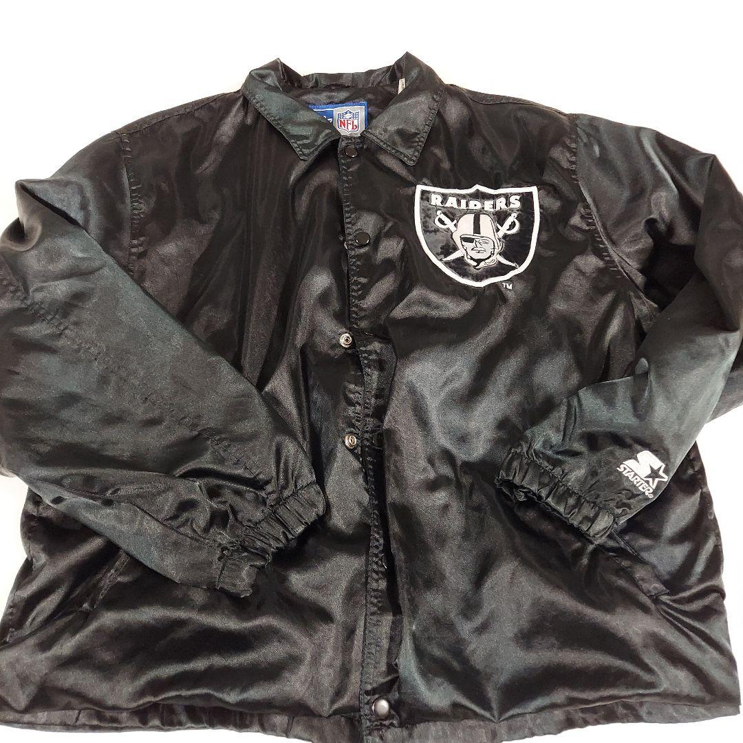 Raiders レイダース コーチジャケット ナイロン starterM STARTER