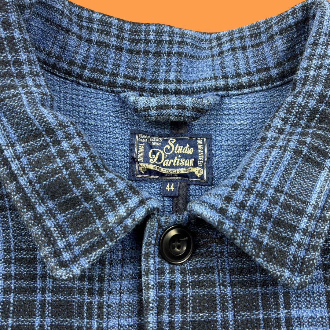 Studio D'artisan インディゴ クルーザージャケット 44