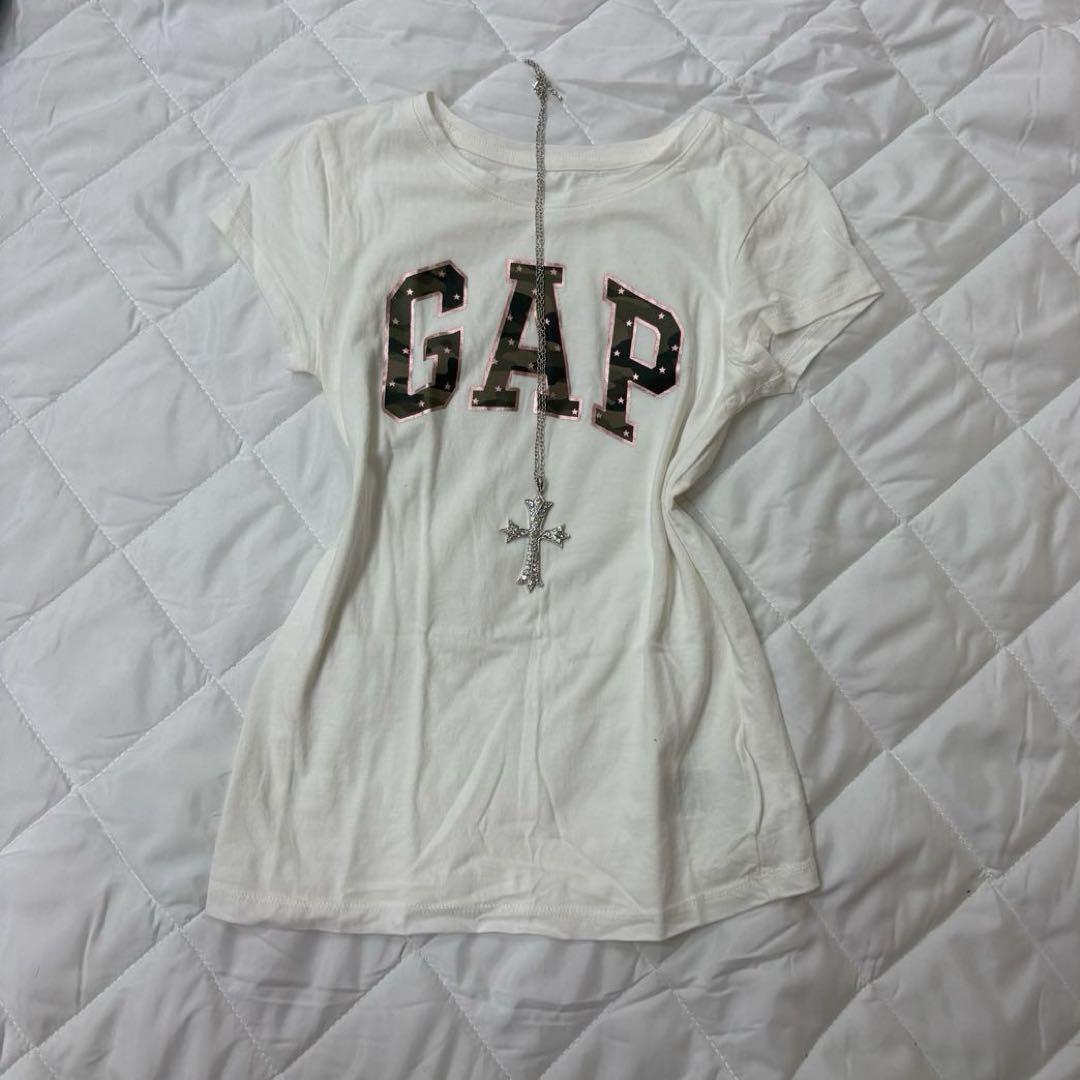 ❤︎ y2k 平成ギャル GAP ピチt グランジ マクブリング ロゴt きらきら ❤︎ y2k 平成ギャル GAP ピチt グランジ マクブリング ロゴt