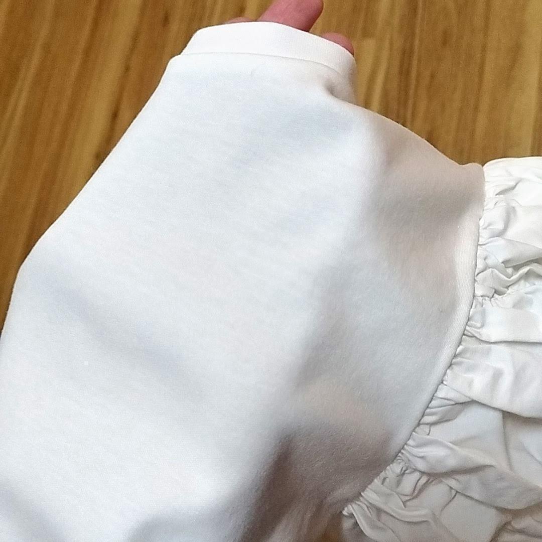 セルフォード 24SS 美香さん着用モデル シャーリングスリーブ カットソー S セルフォード 24SS 美香さん着用モデル シャーリングスリーブ