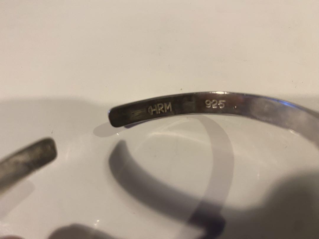 ハリウッドランチマーケット　シルバー925 バングル　ブレスレット　HRM
