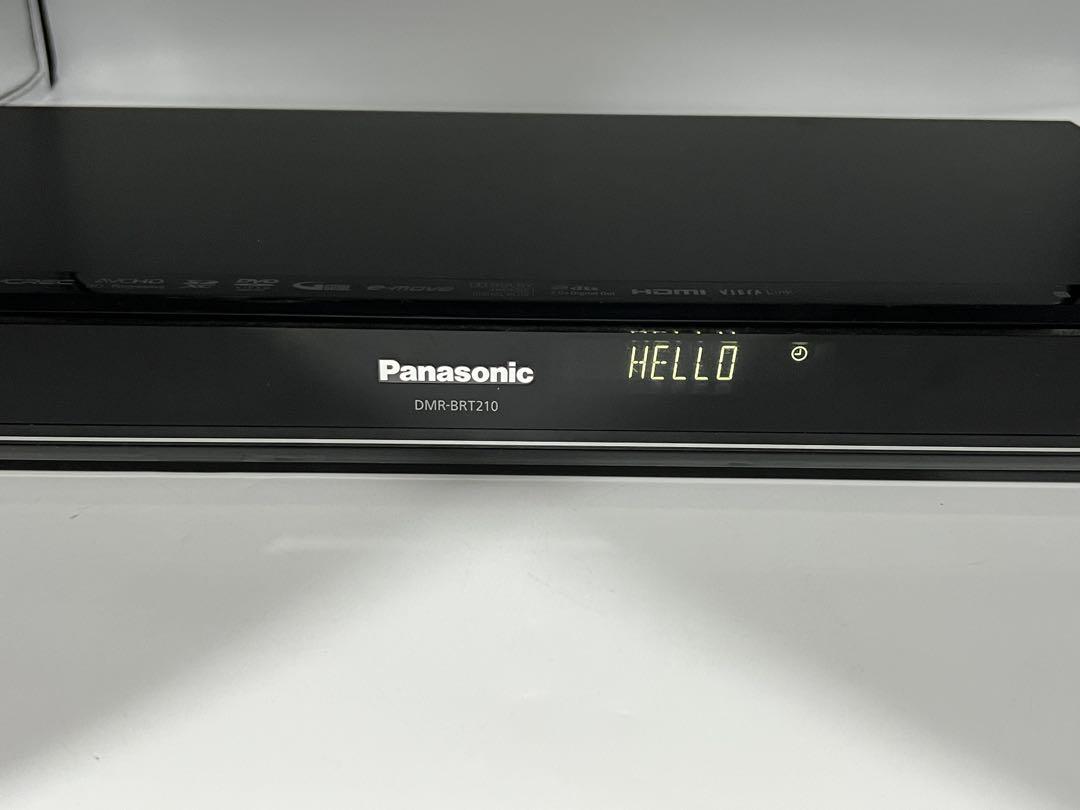 Panasonic ブルーレイレコーダー DMR-BRT210