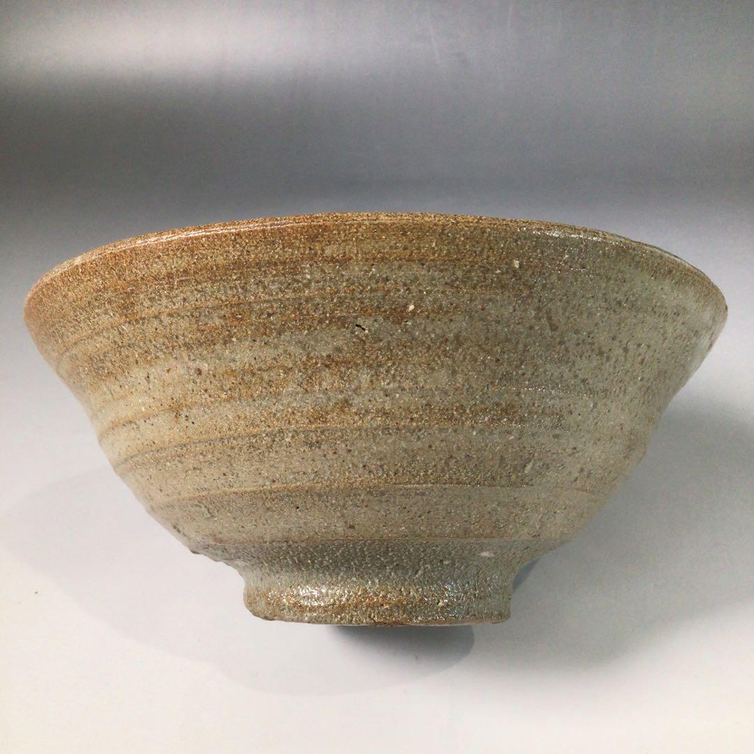 Ｓ１７３　茶碗　『在銘』『粉青茶碗』　抹茶碗　共箱　茶道具　朝鮮美術