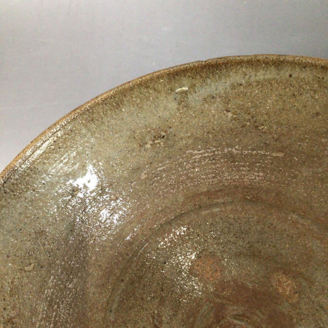 Ｓ１７３　茶碗　『在銘』『粉青茶碗』　抹茶碗　共箱　茶道具　朝鮮美術