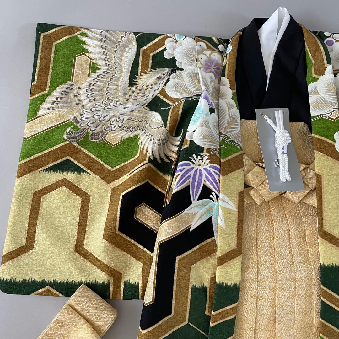 七五三　5歳　男の子　羽織　袴セット　ブランド　美品