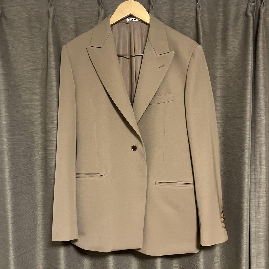 AURALEE テーラードジャケットセットアップ　22ss