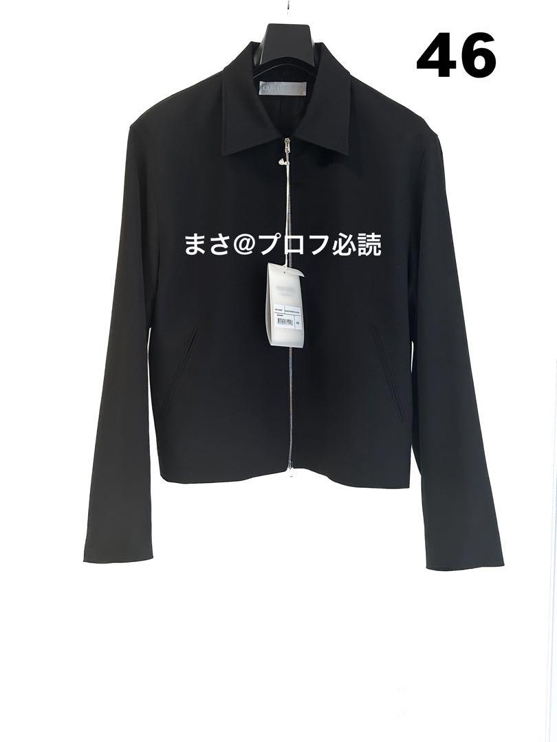 ジャケット・アウター OUR LEGACY 24SS MINI JACKET BLACK-46 Our Legacy - Mini Jacket Black Worsted Wool