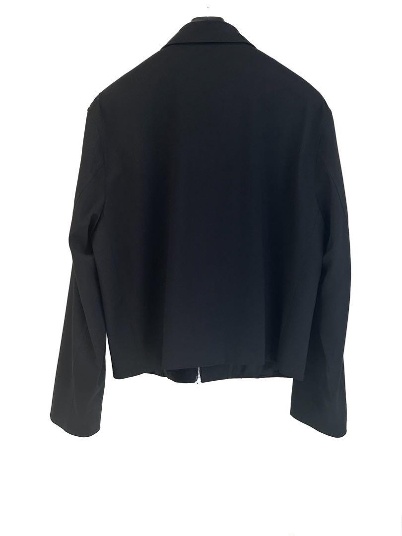 ジャケット・アウター OUR LEGACY 24SS MINI JACKET BLACK-46 Our Legacy - Mini Jacket Black Worsted Wool
