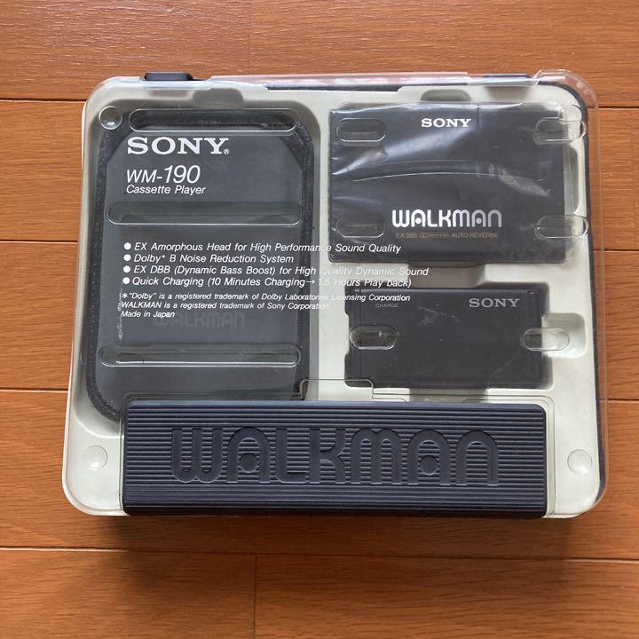 【ジャンク品】SONY ウォークマン　WM-190