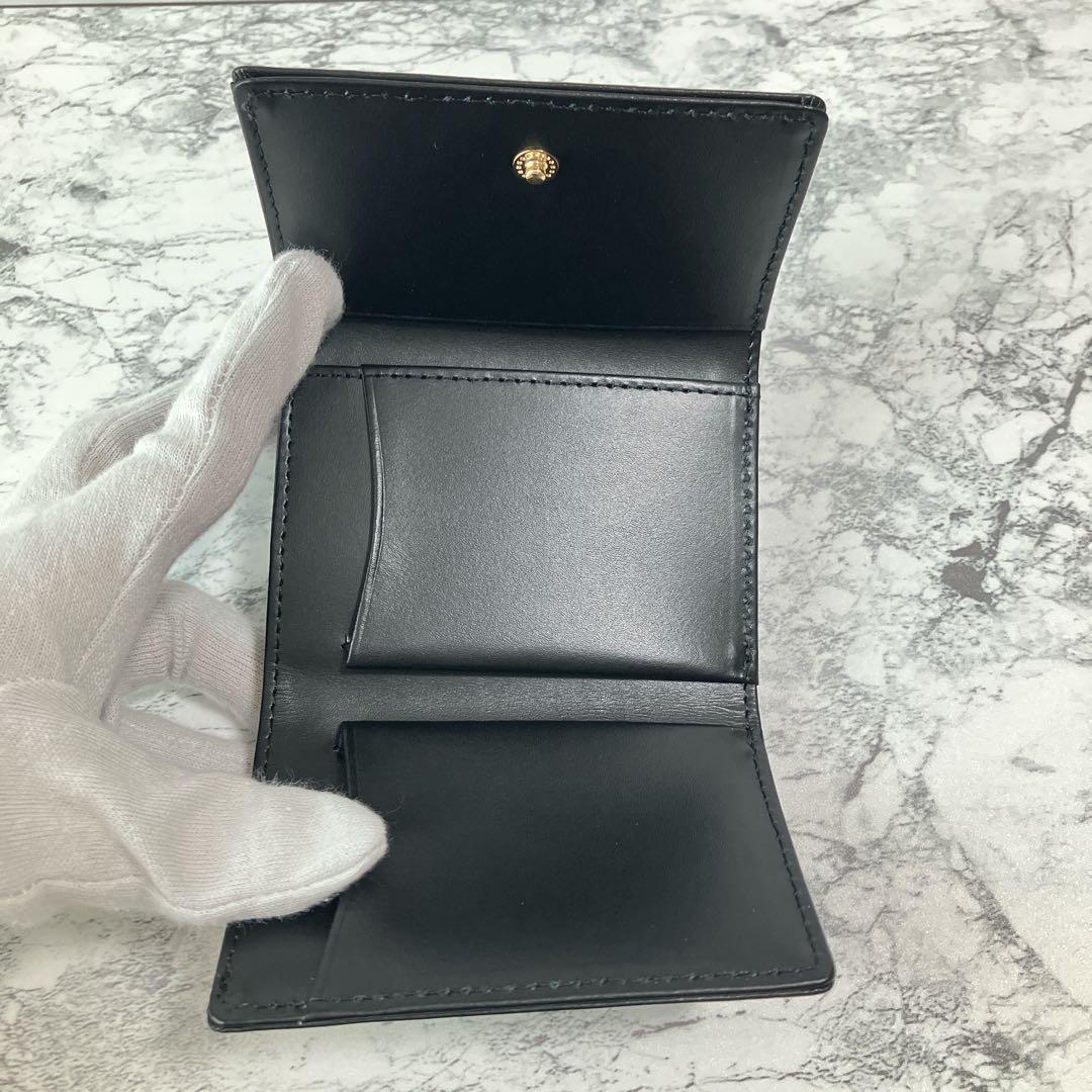 新品❤️ MARYQUANT マリクワ ハート ミニウォレット ブラック 革財布 新品❤️ MARYQUANT マリクワ ハート ミニウォレット ブラック 革財布