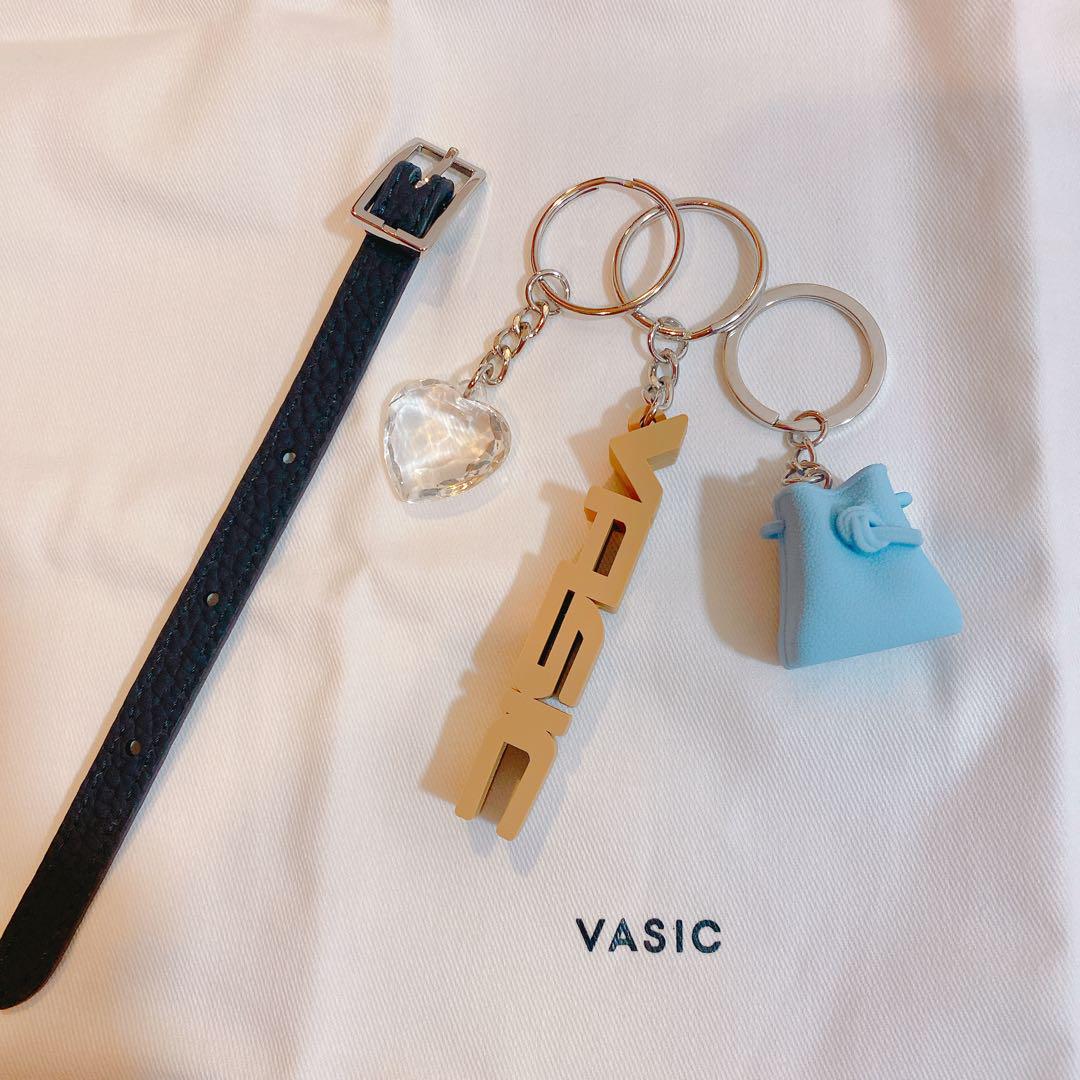 VASIC キーホルダーセット　限定チャーム
