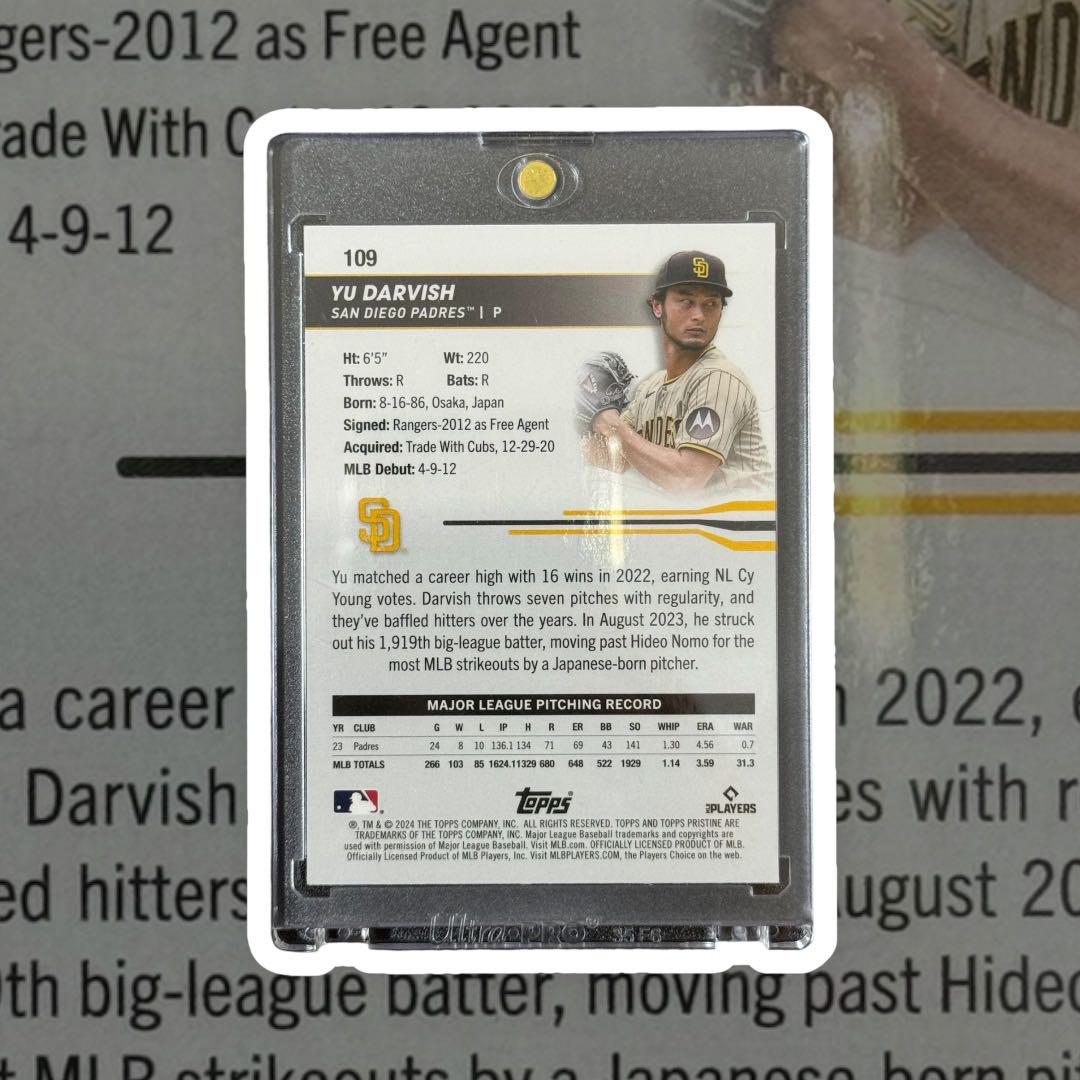 【カラーマッチ】2024 TOPPS PRISTINE ダルビッシュ 50シリ balifitnesscenter.com
