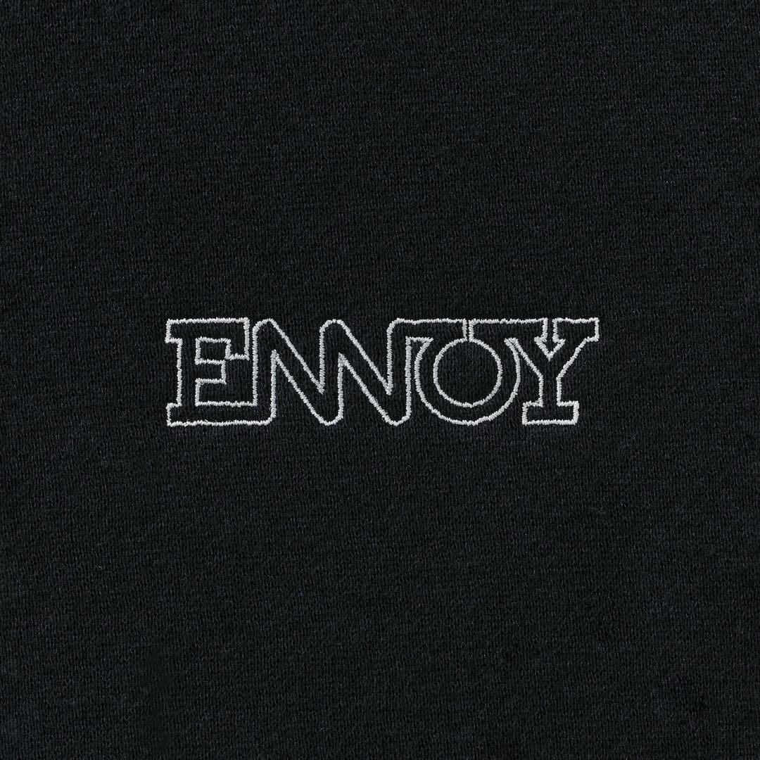 トップス ennoy TURTLENECK SWEAT SET UP BLACK L