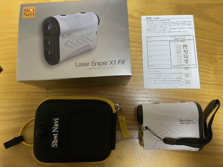 【美品】Shot Navi Laser Sniper X1 Fit Shot Navi Distance Meter Laser Sniper X1 Fit Black | eBay