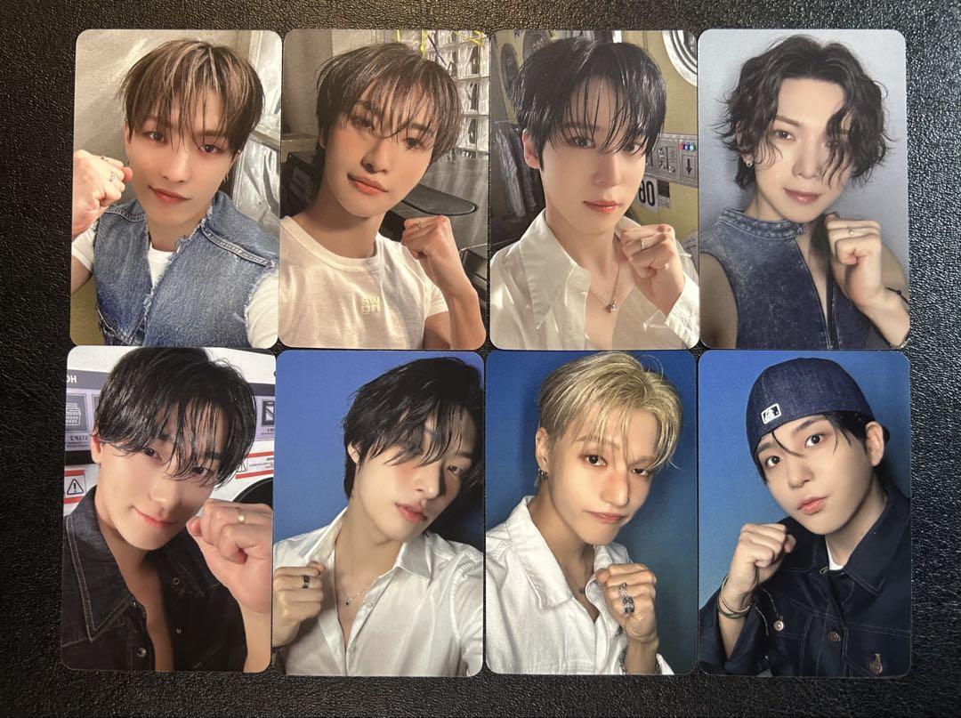 ATEEZ applemusic 特典トレカ ソロ ユニット セット ラスト ATEEZ アチズ applemusic ヨントン 対面 特典 トレカ コンプ
