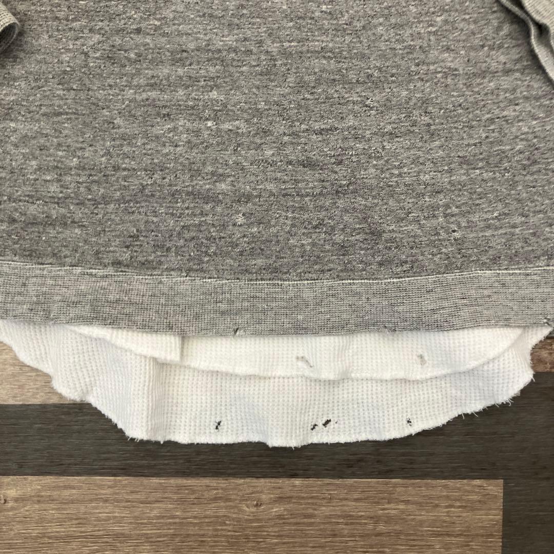 【MASACA/マサカ】LOOSE CLASH SWEAT フリーダムスリーブ