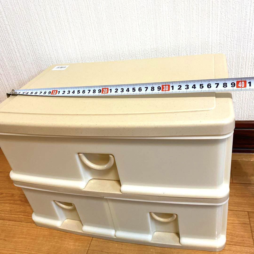 書類収納 引き出し収納 ナチュラルベージュ カラーボックス お部屋収納3個美品