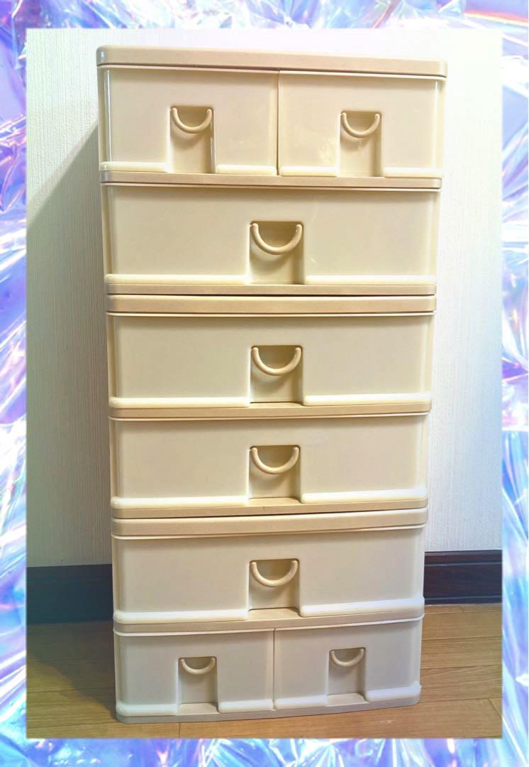 書類収納 引き出し収納 ナチュラルベージュ カラーボックス お部屋収納3個美品