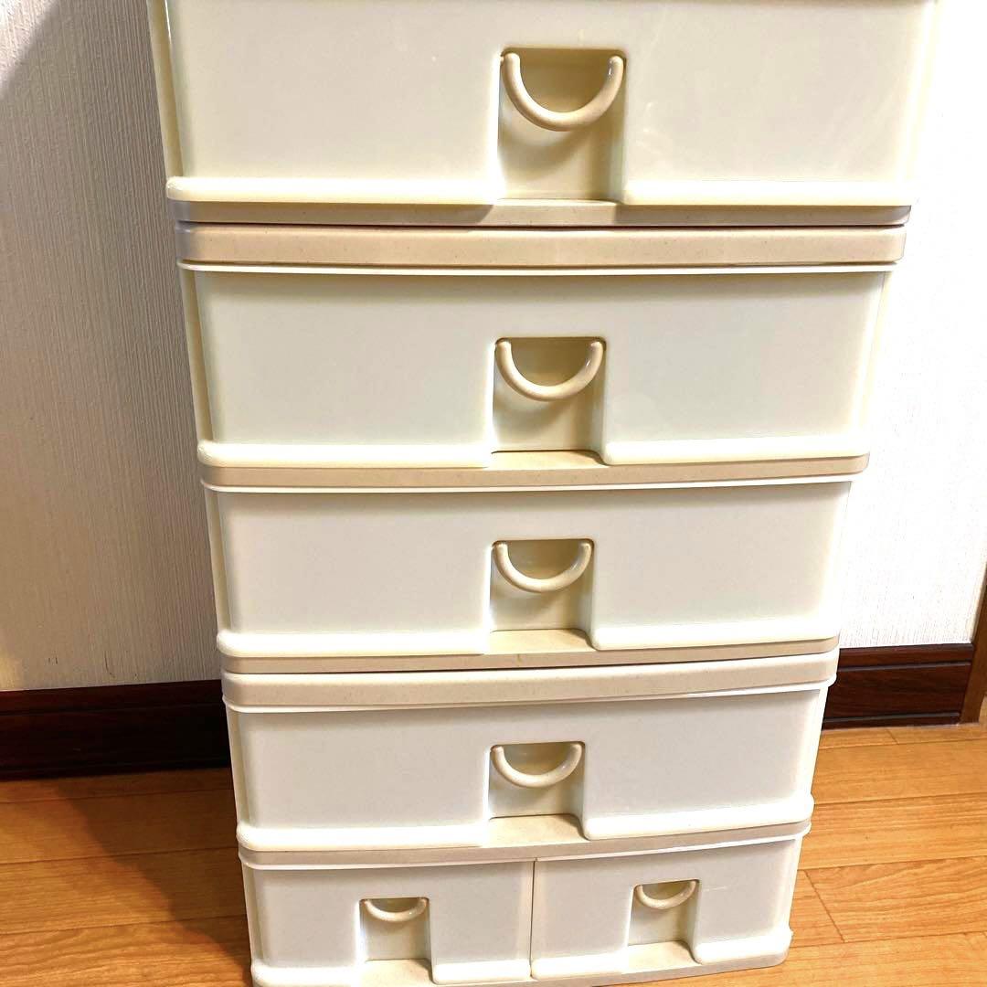 書類収納 引き出し収納 ナチュラルベージュ カラーボックス お部屋収納3個美品