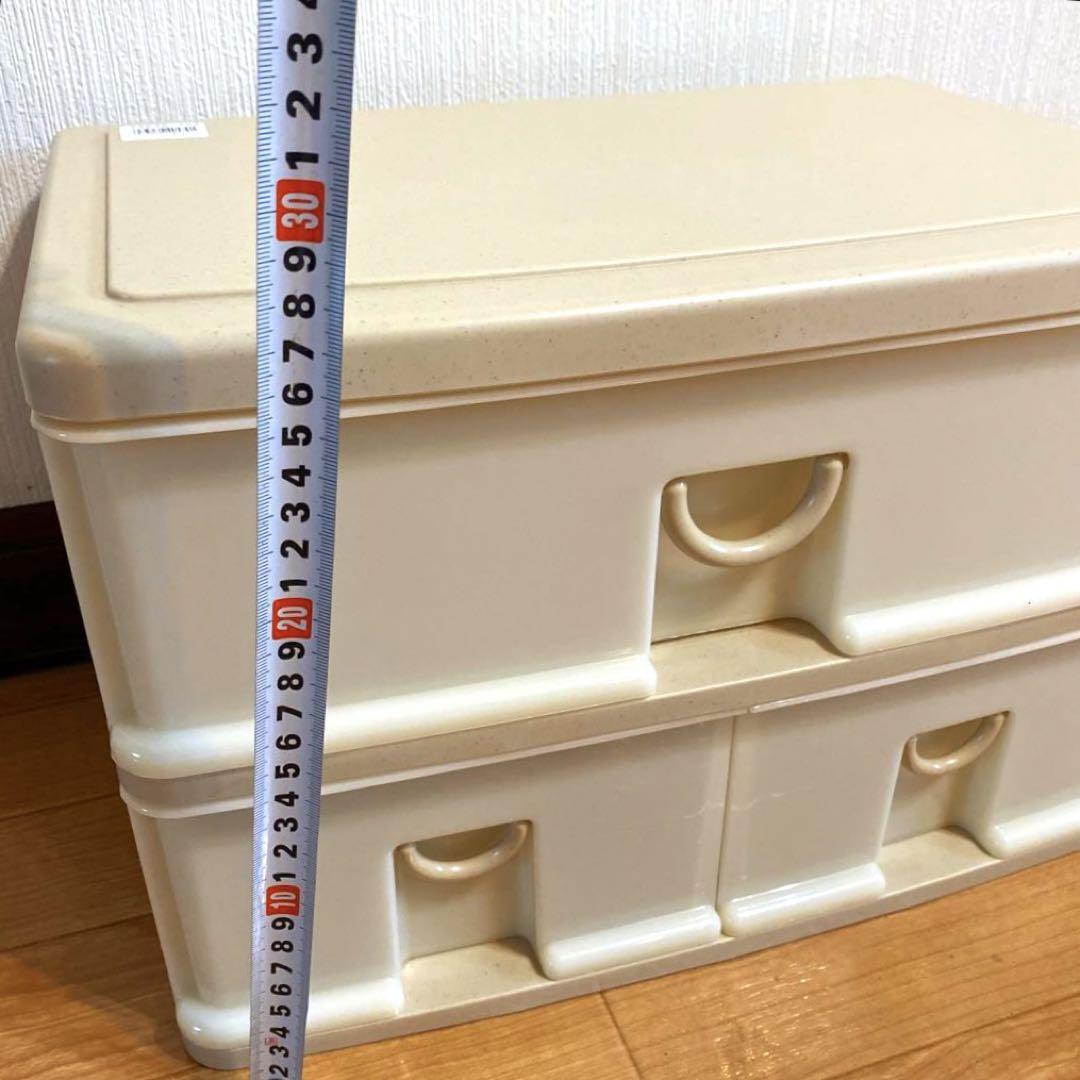書類収納 引き出し収納 ナチュラルベージュ カラーボックス お部屋収納3個美品