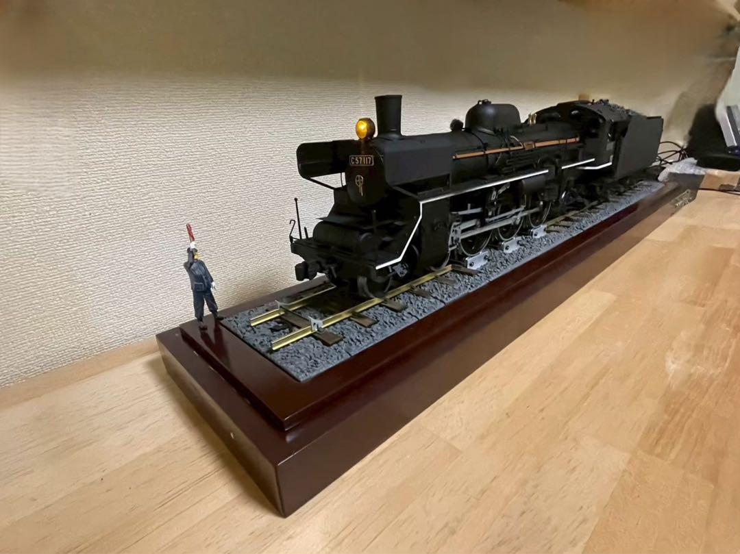 DeAGOSTINI 完成品 C57を作る アクリルケース付 ディアゴスティーニ DeAGOSTINI 完成品 C57を作る アクリルケース付