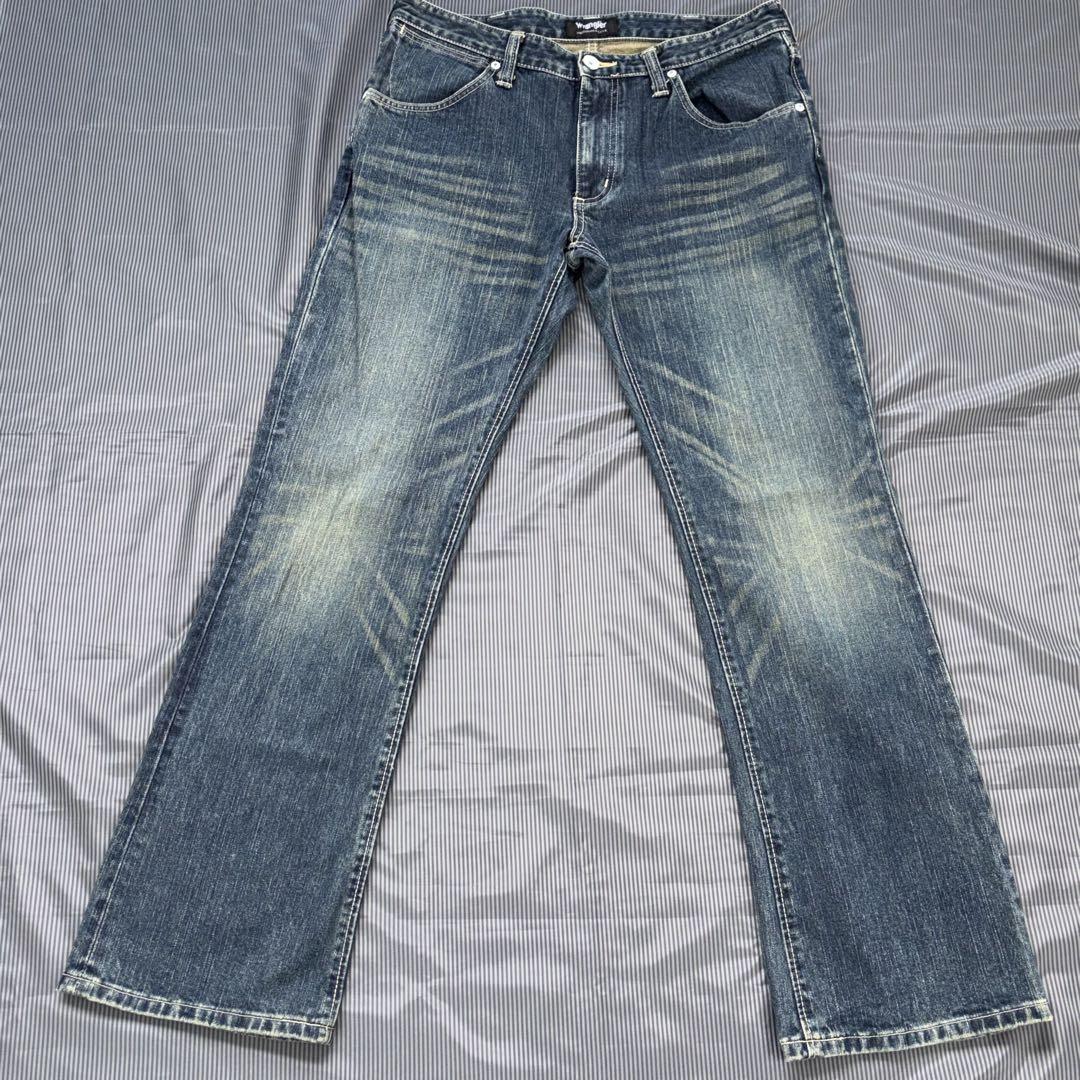【JJL25】WranglerブーツカットデニムW33ラングラー　W04677