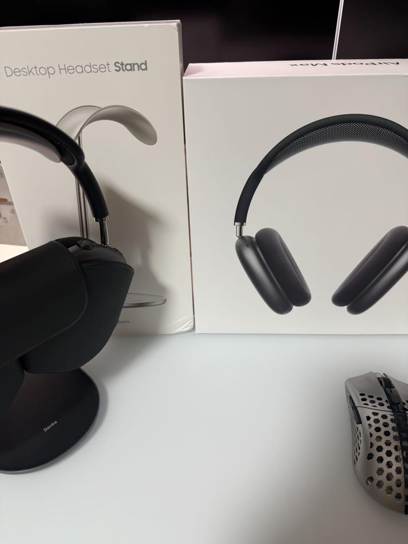 Apple AirPods Max スペースグレイ スタンド付き