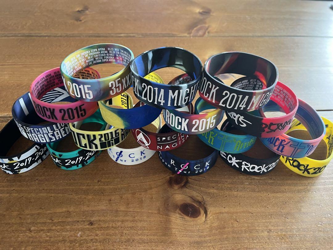 ONE OK 鳴く ROCKラバーバンド18個セット