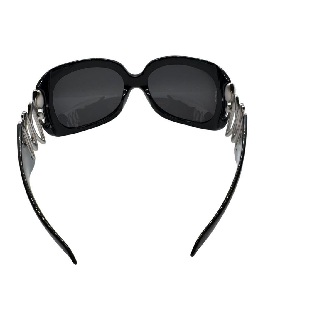 【BVLGARI】 サングラス　8016-B 4連リング　ビジュー装飾　鑑定済み 美品 BVLGARI サングラス 8016-B 4連リング ビジュー