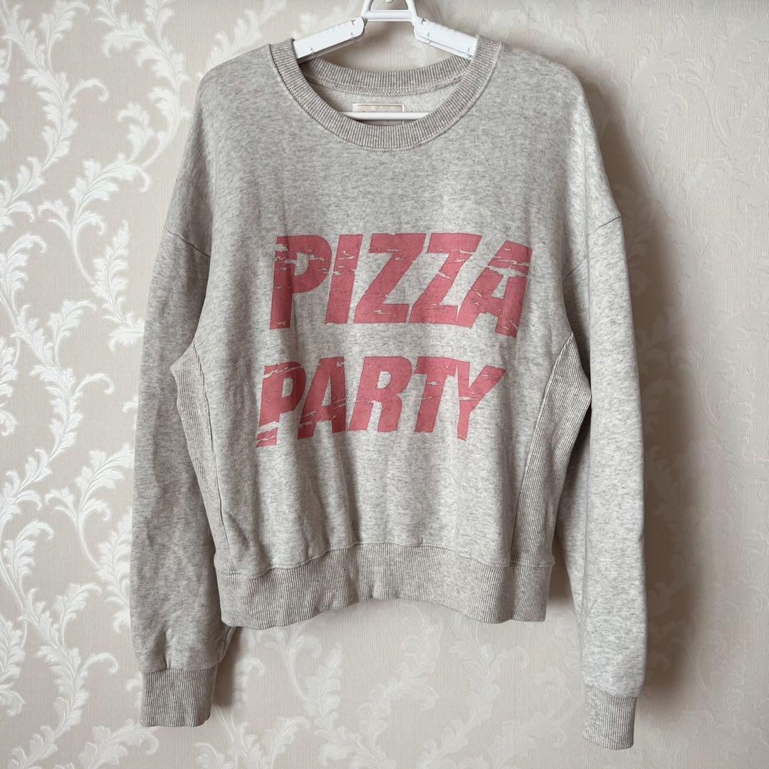 人気即完売アイテム♢PIZZA PARTYサイドリブスウェット