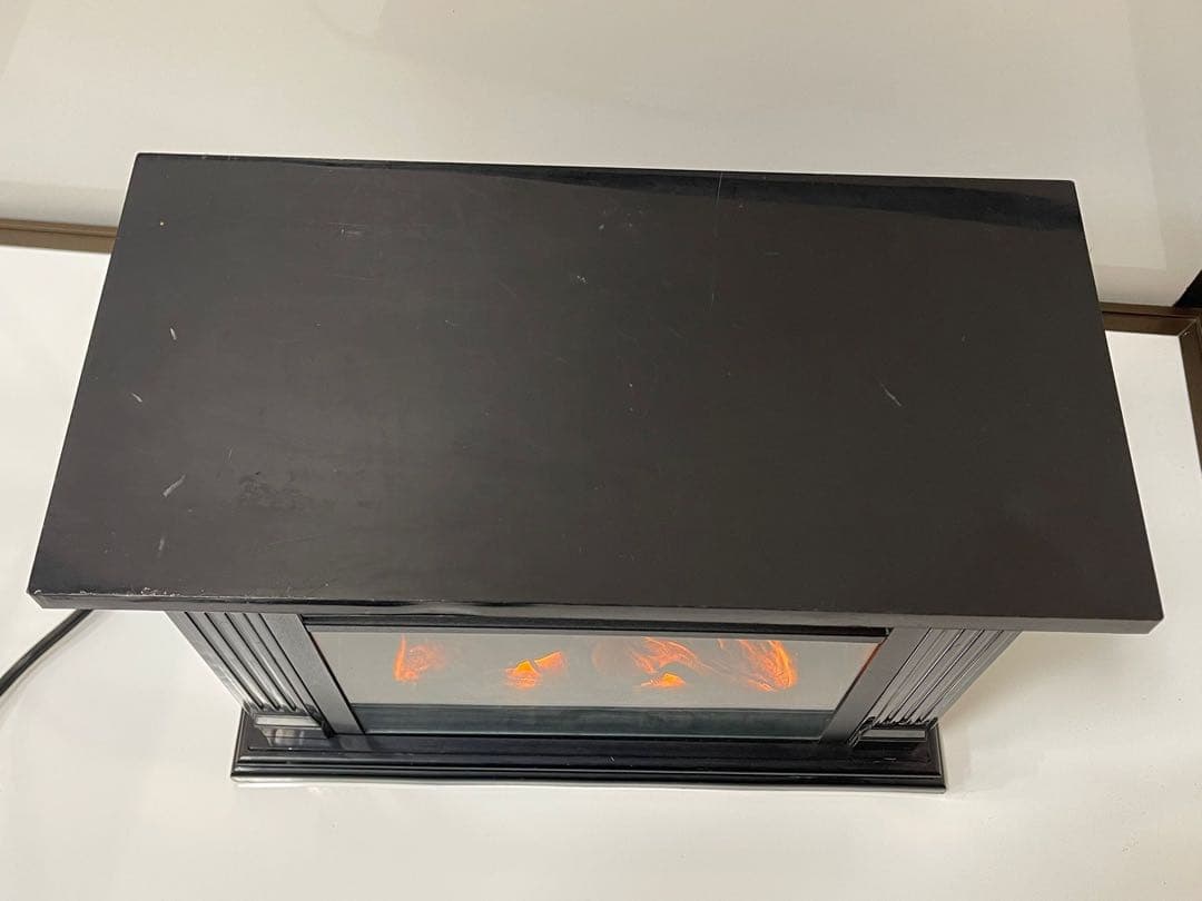 KOM ミニ電気式暖炉 ファンヒーター ストーブ HD-100 - メルカリ