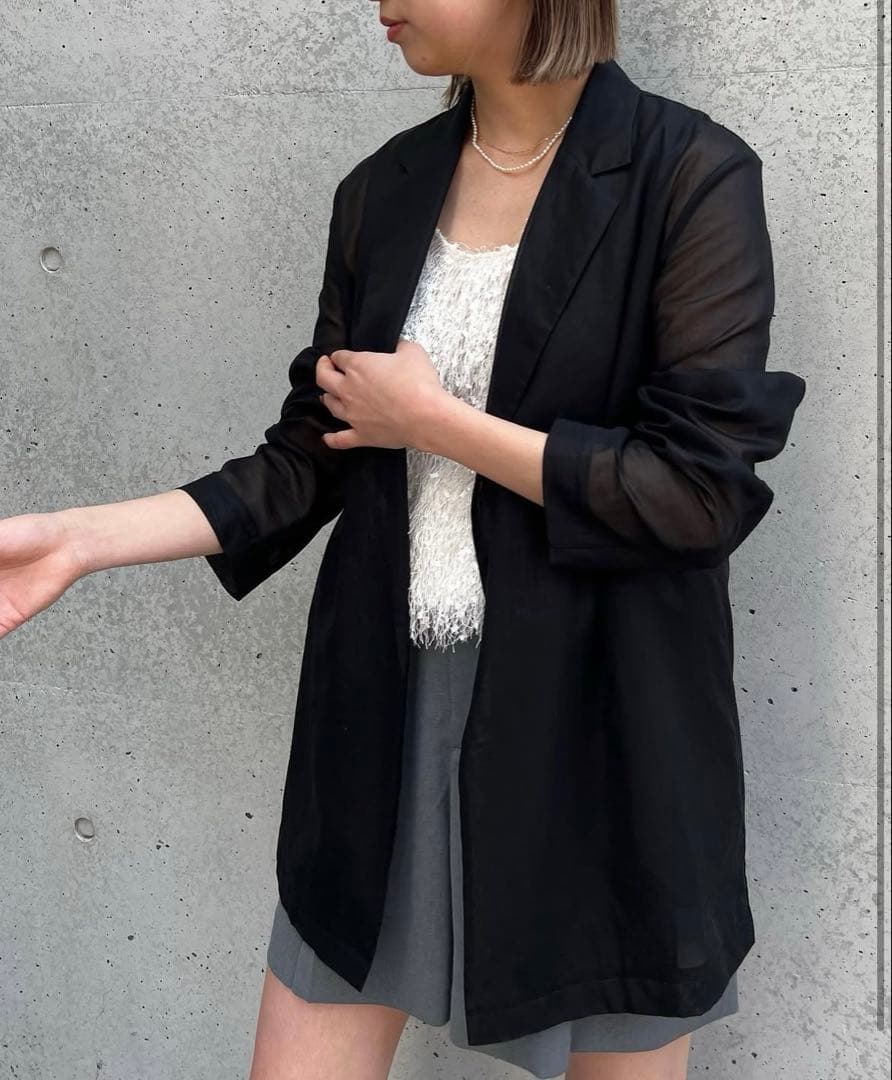 ESTNATION エストネーション　コットンシアージャケット