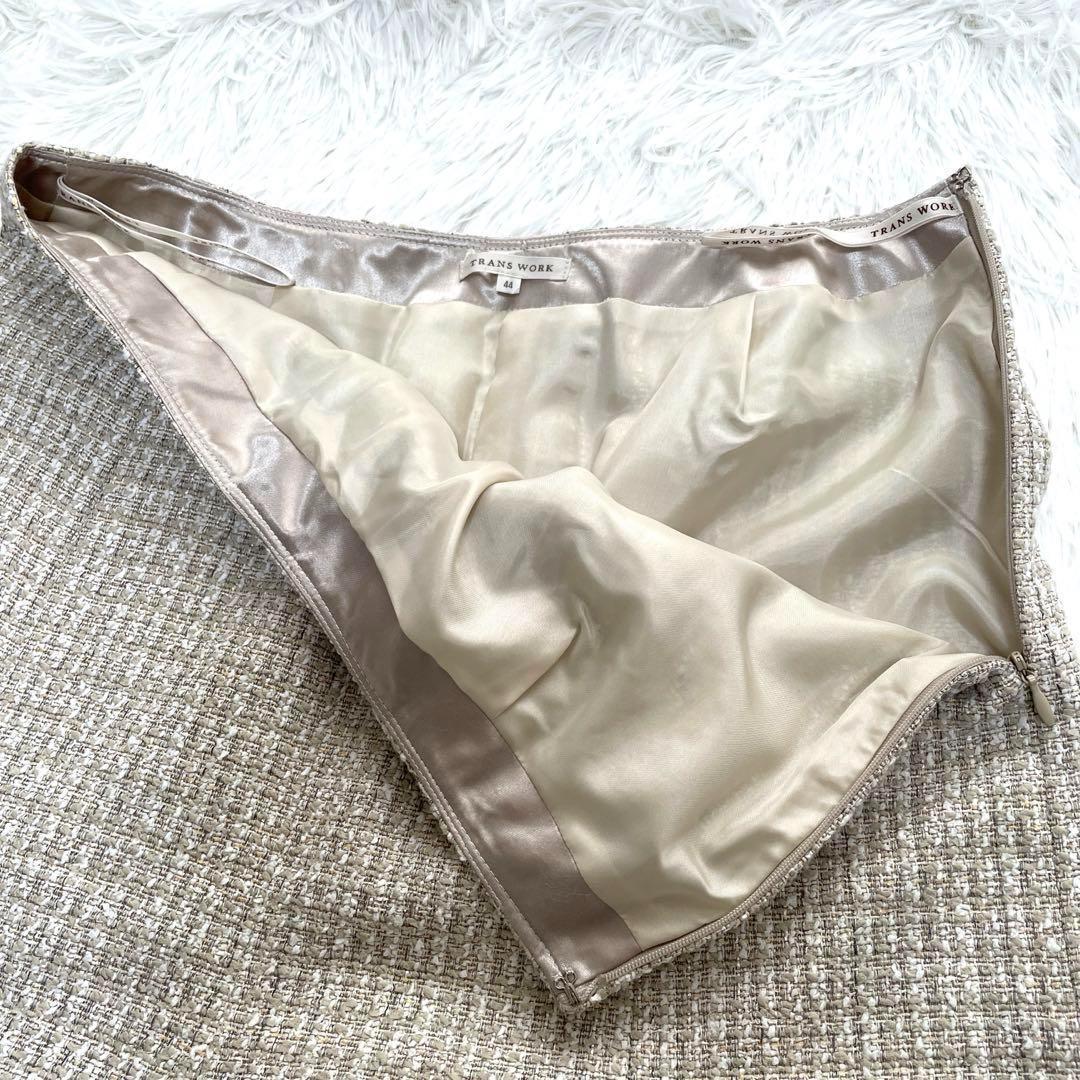 ✨TRANS WORK✨未使用品✨スーツ✨セットアップ✨ゆったり大きめ✨15号✨