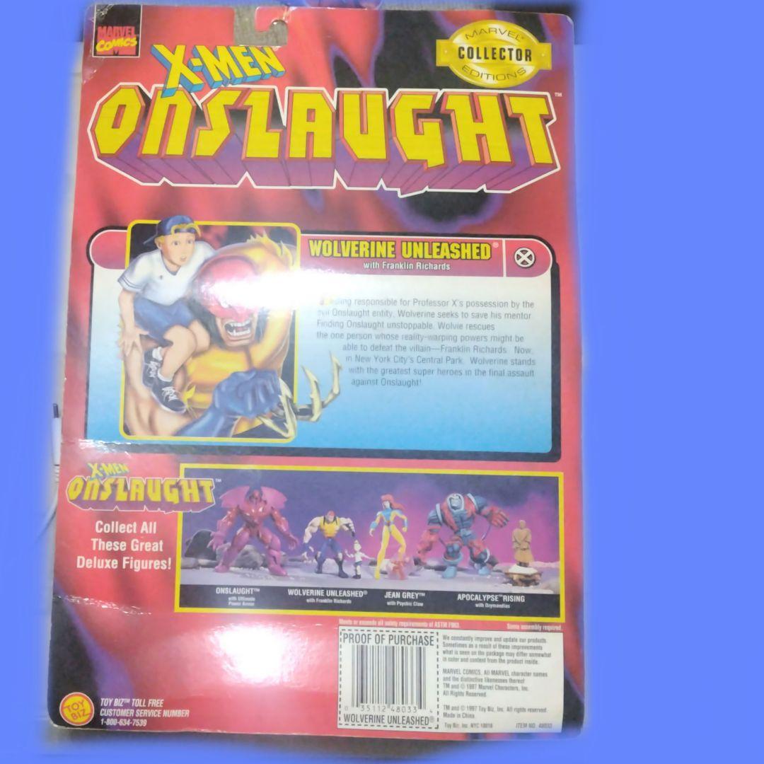 X-MEN　オンスロート　ウルヴァリン　トイビズ　6インチフィギュア