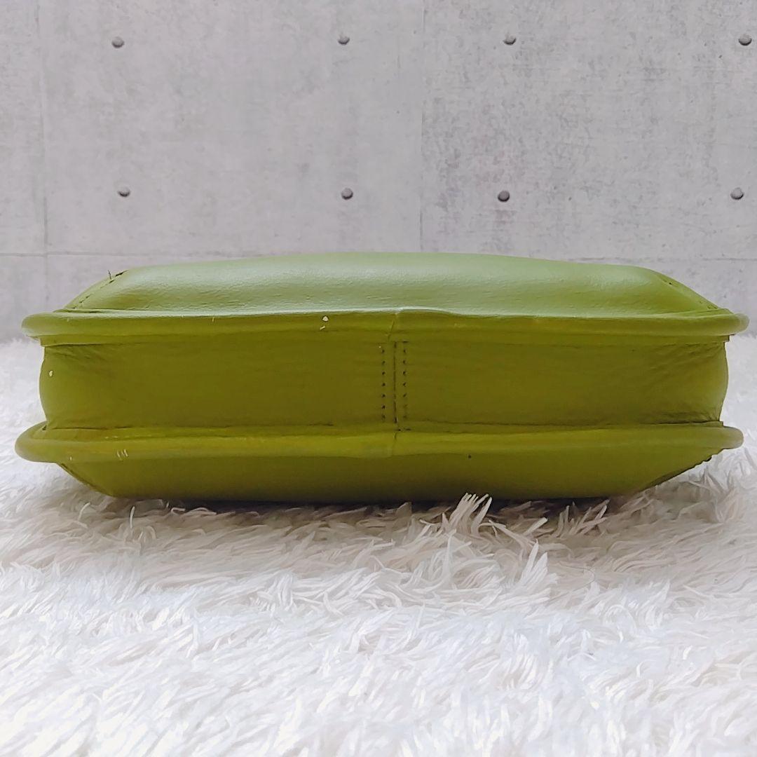 希少色美品】コーチエルゴ9020ワンショルダーバッグライトグリーン