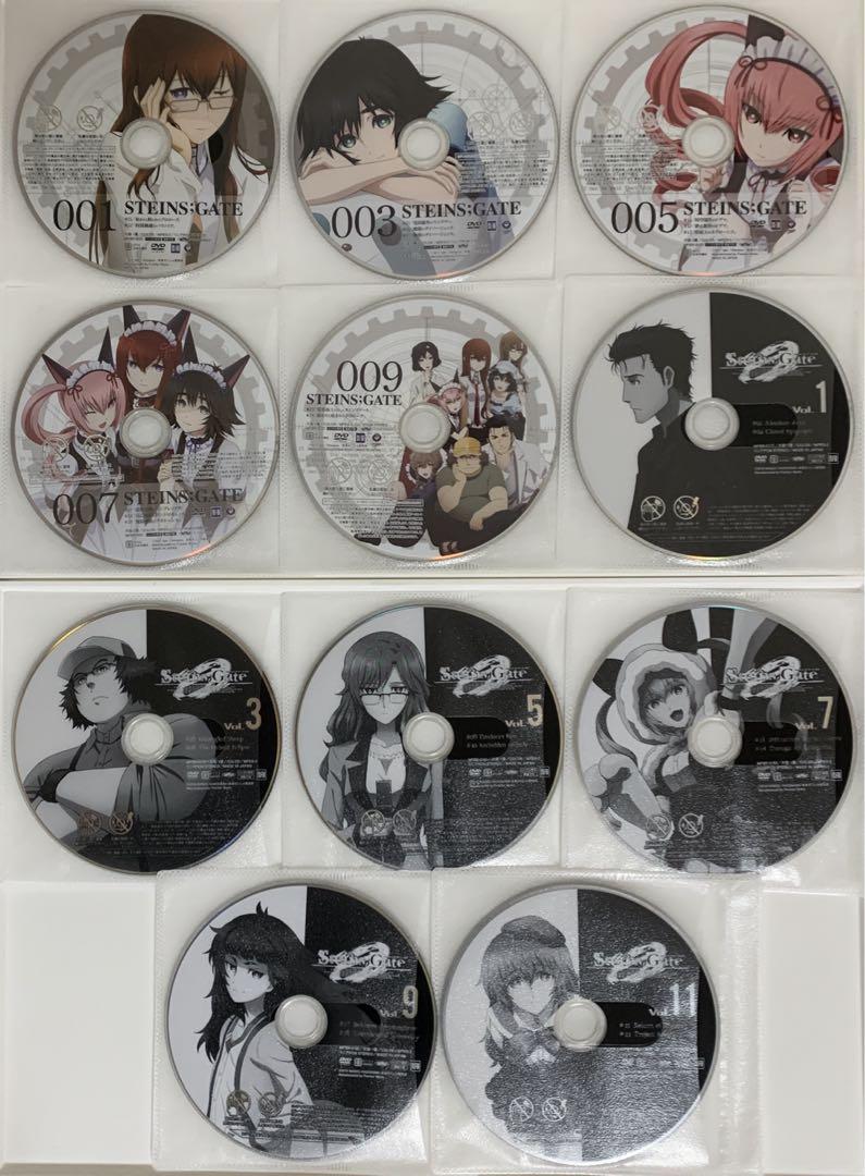 シュタインズ・ゲート　1期＋2期＋劇場版　DVD 全22巻セット