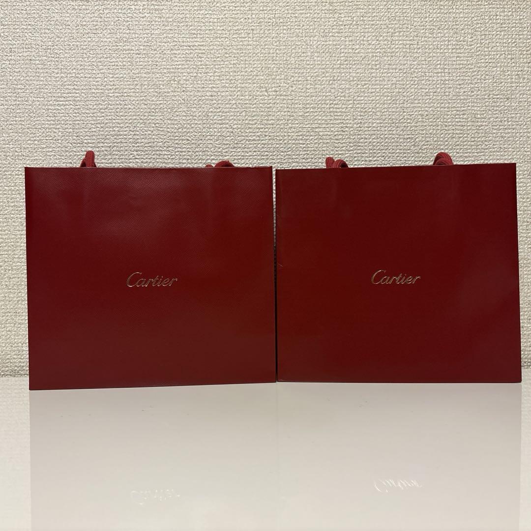 Cartier カルティエ　アクセサリーケース空箱　紙袋 ◇美品◇Cartierカルティエ アクセサリーケース空箱紙袋カードケース