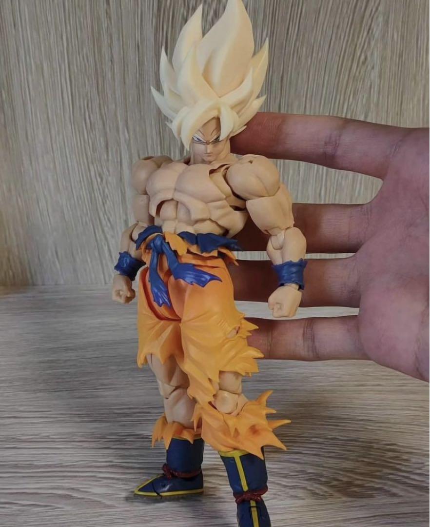 スーパーサイヤ人 孫悟空 ヘッドパーツ フィギュアーツサイズ 魂ストア限定商品より「S.H.Figuarts スーパーサイヤ人孫悟空-Z