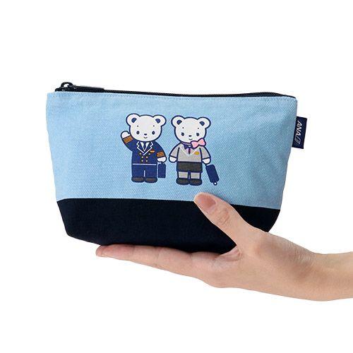 ANAオリジナル　ファミリア　レッスンバッグ＆ポーチセット　新品