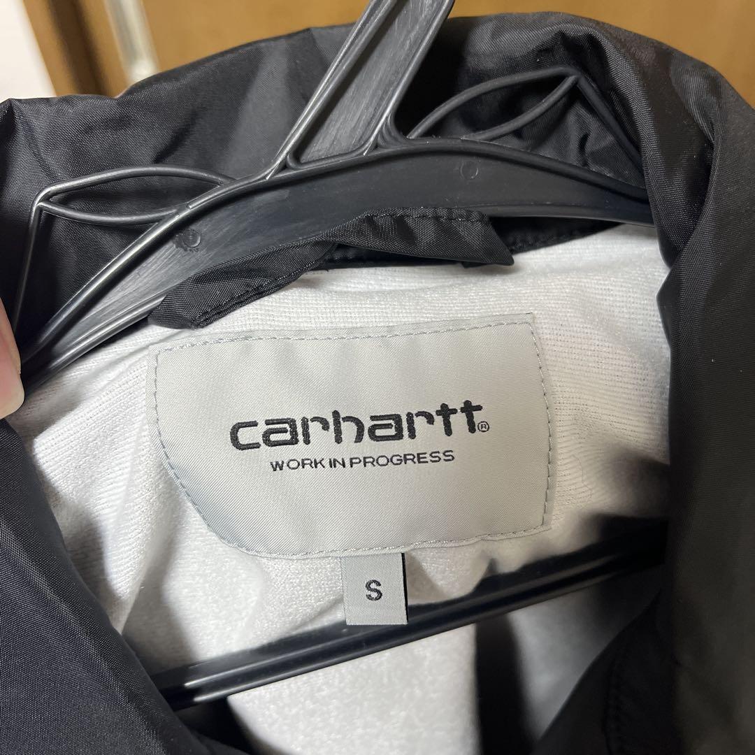 carhartt ブラック ナイロンジャケット Sオンライン ショップ
