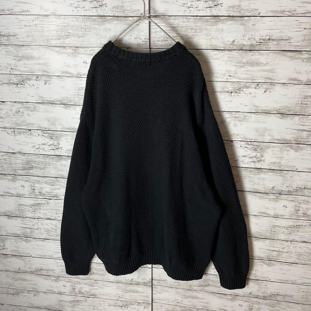 3039M【ビッグロゴ入り・ＸＬ】シュプリーム☆スモールボックスロゴ ニット