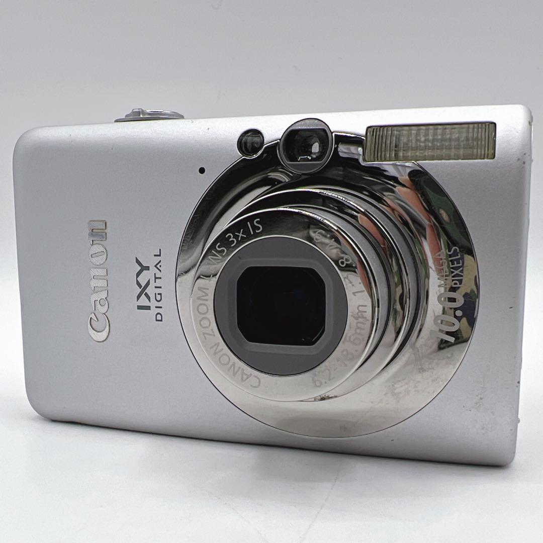 動作品 Canon IXY DIGITAL 110 IS デジカメ シルバー