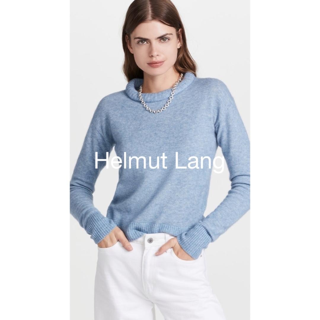 Helmut Lang ヘルムートラング　パッディドネックプルオーバー　ニット