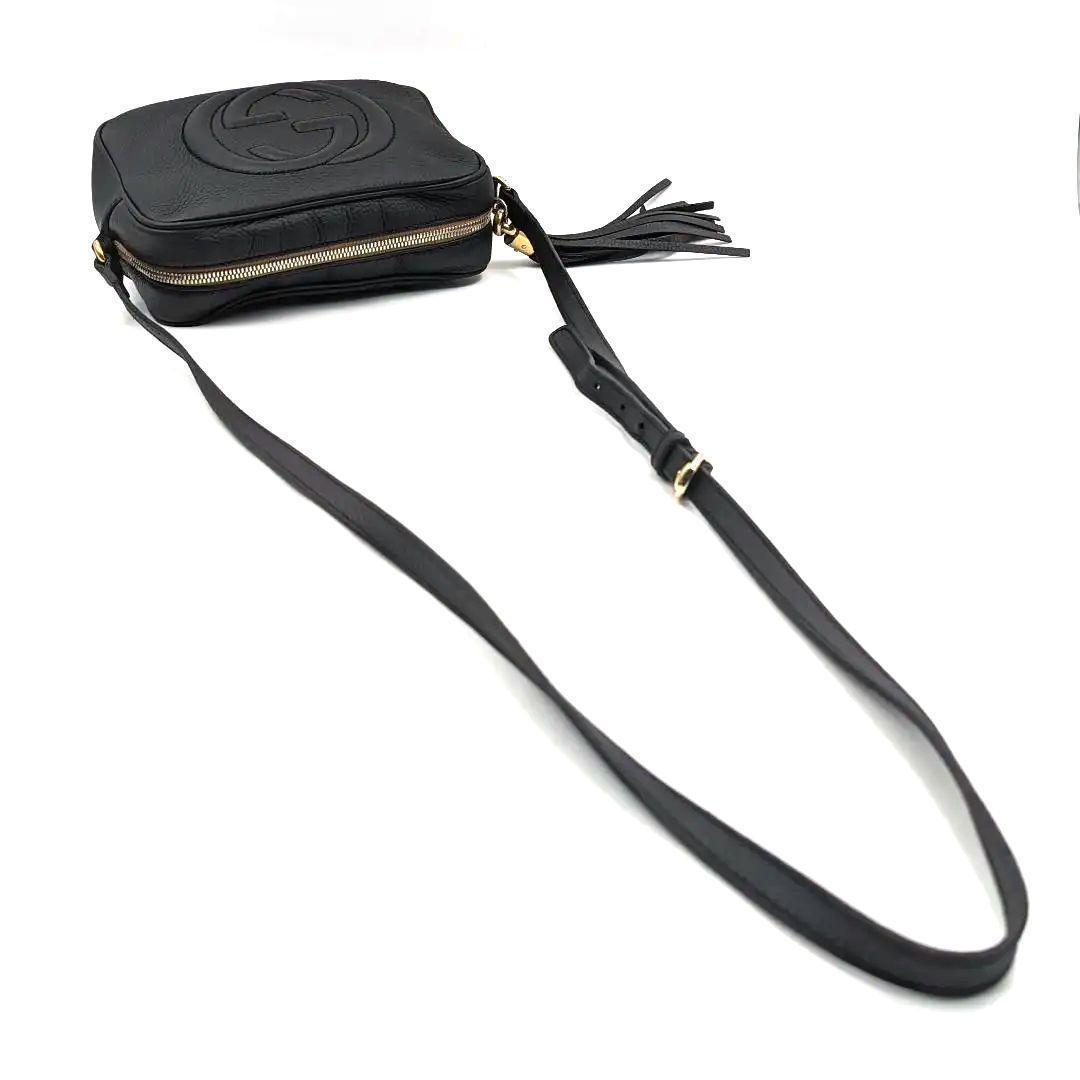 【美品】GUCCI グッチ ソーホー ディスコ ショルダーバッグ レザー
