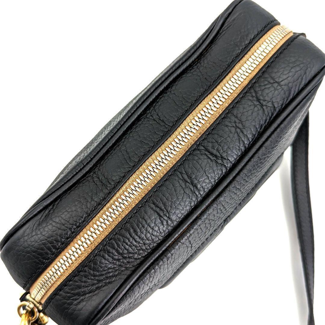 【美品】GUCCI グッチ ソーホー ディスコ ショルダーバッグ レザー